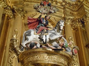 St. James (Santiago) as The Moor Slayer (Matamoros)