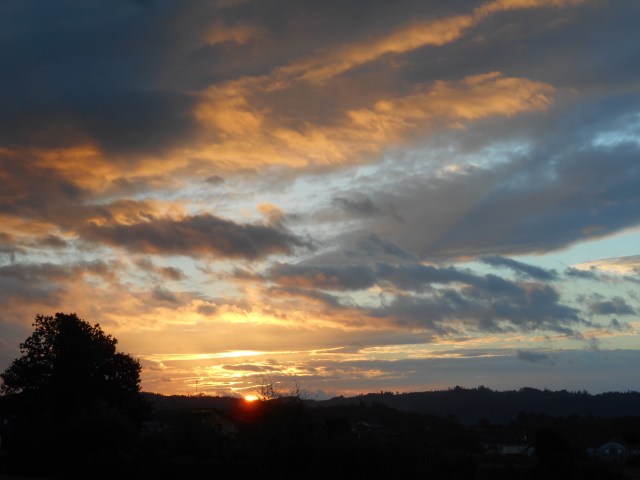Another magnificent Camino sunrise.