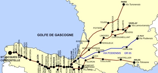 Camino Map